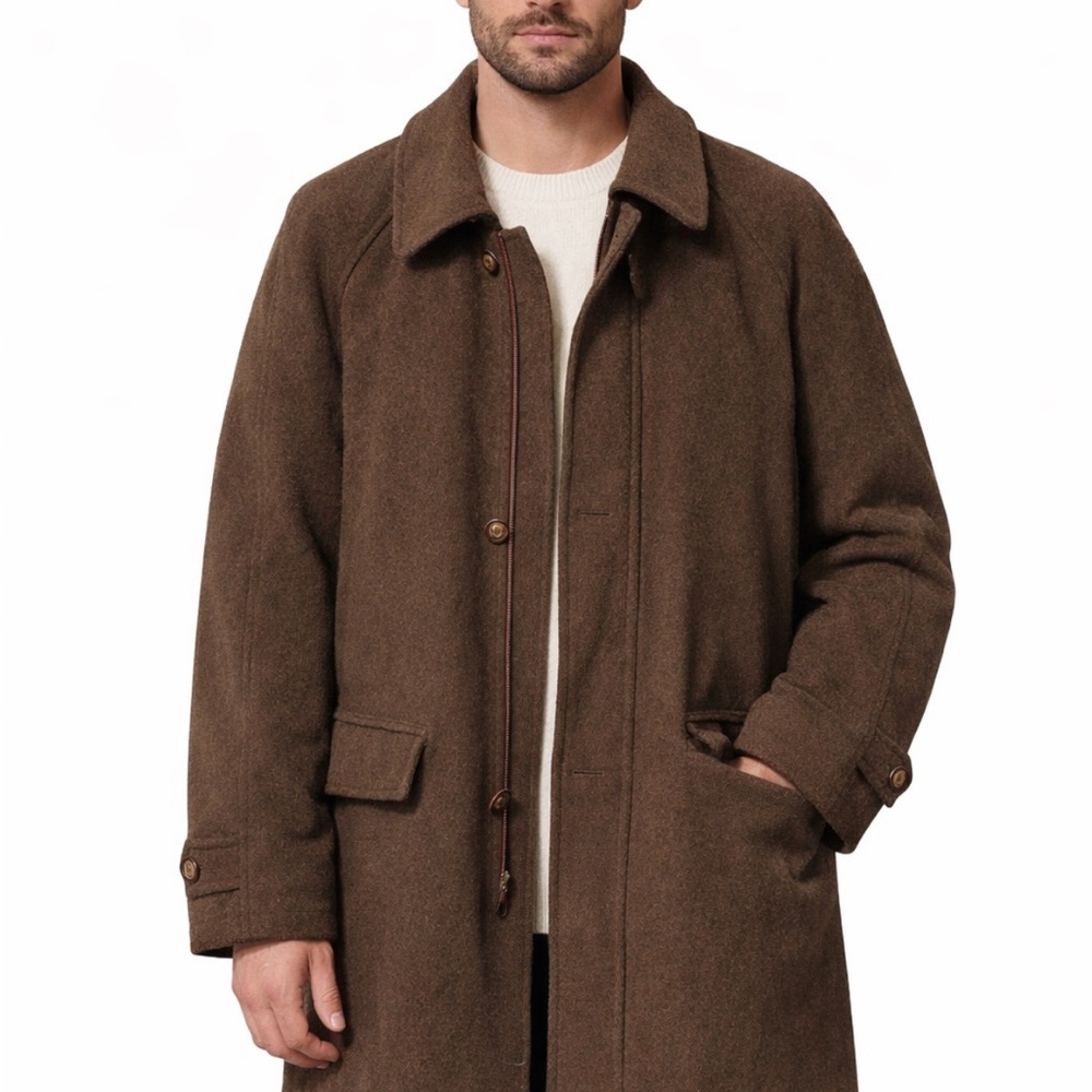 Vintage Dayton’s Marshall Fields Men's Brown wool Coat